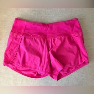 Lululemon Pink Shorts